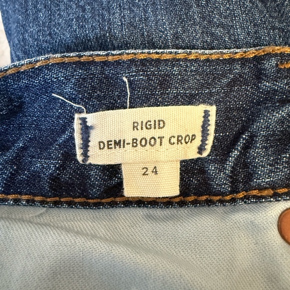 Madewell rigid demi boot crop jeans - Picture 8 of 13